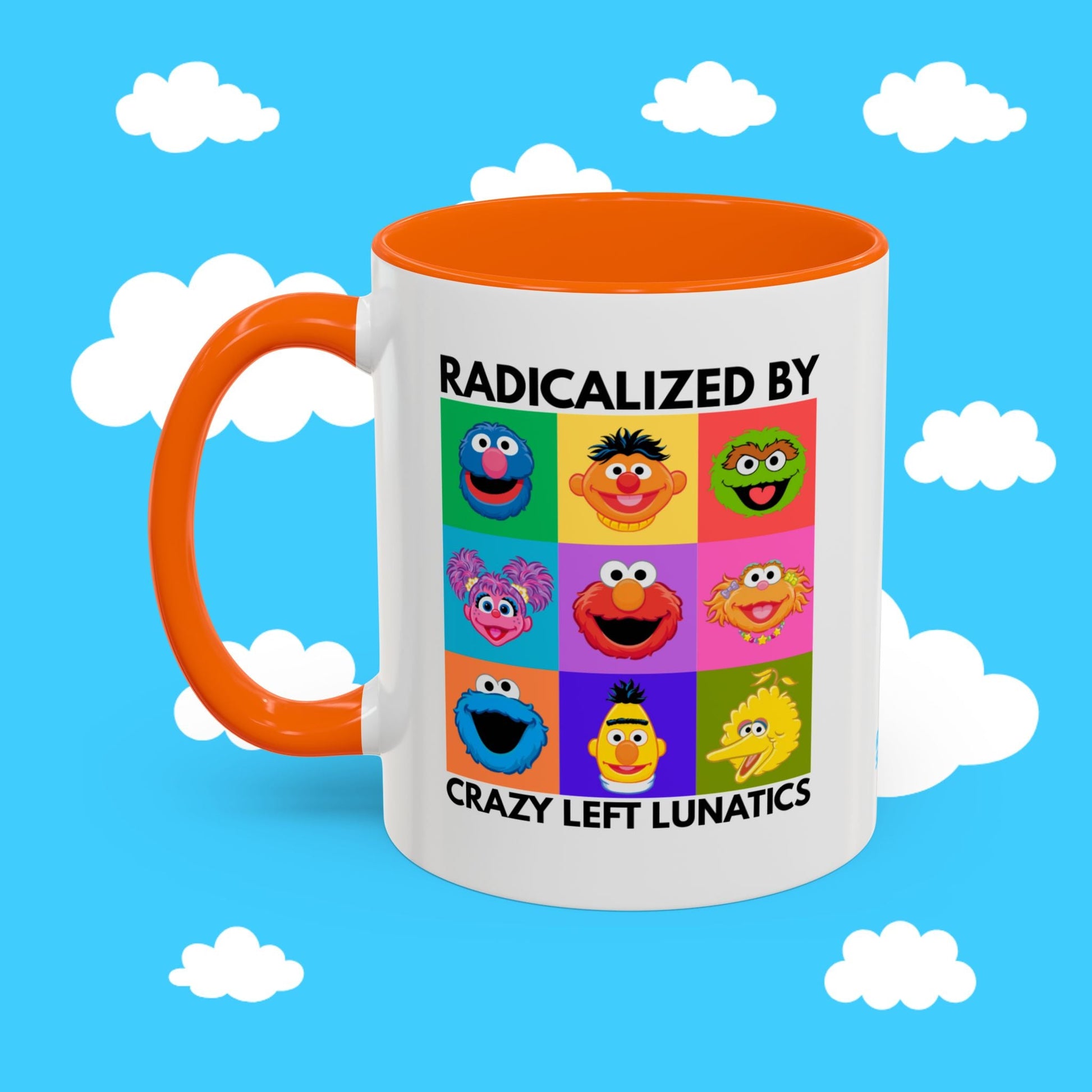 radicalized by crazy left lunatics MUG - Resist Supply #