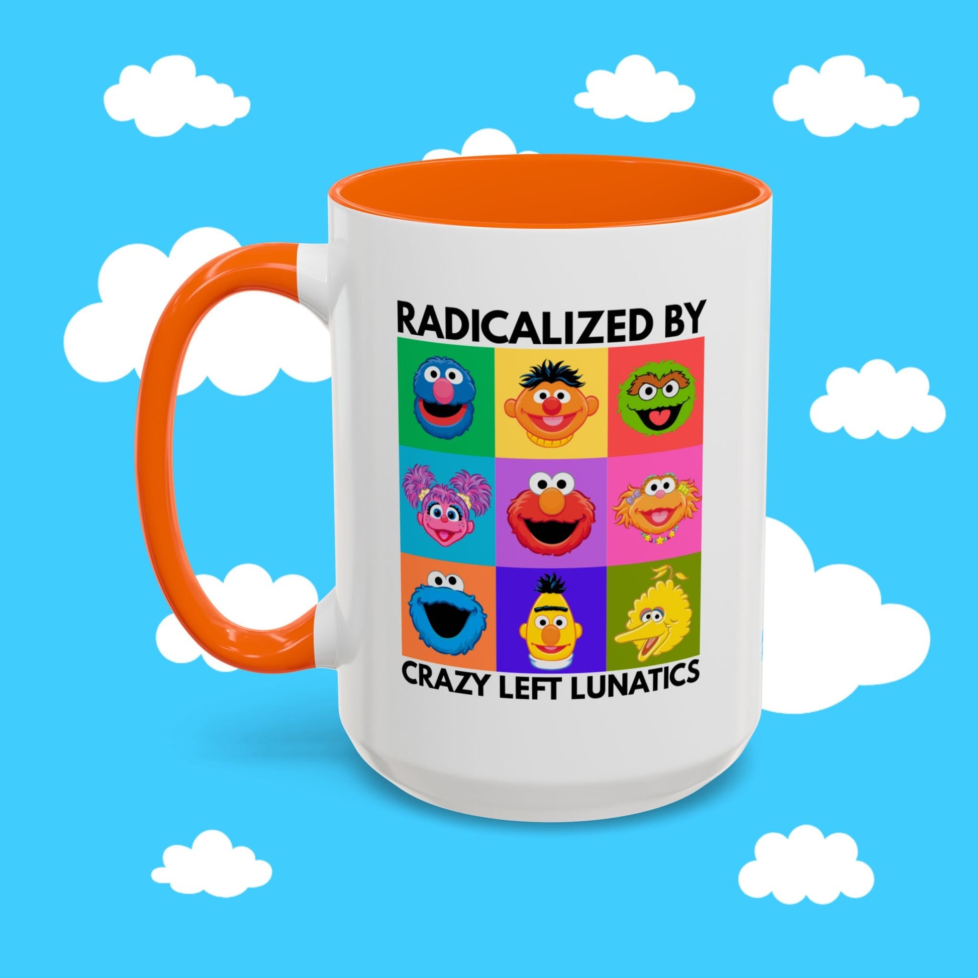 radicalized by crazy left lunatics MUG - Resist Supply #