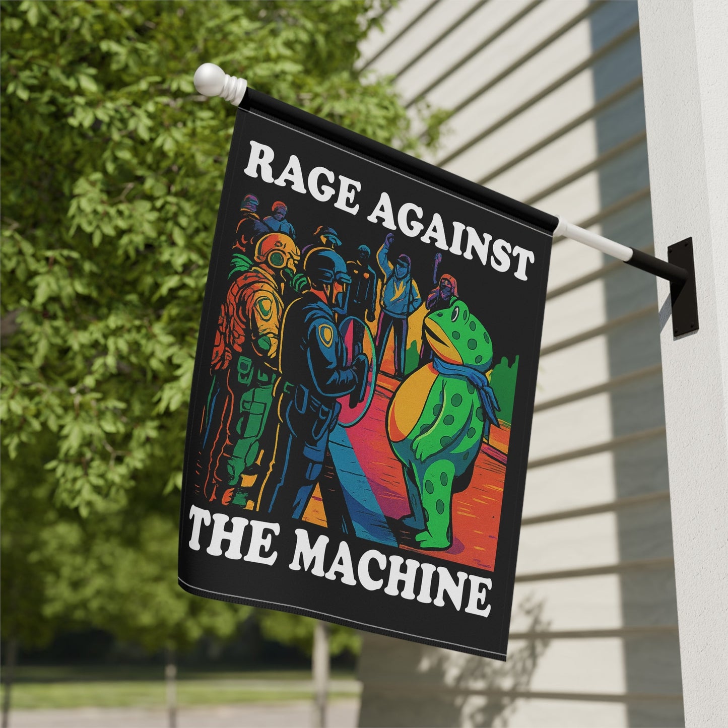 Rage Against The Machine Garden Banner - Resist Supply