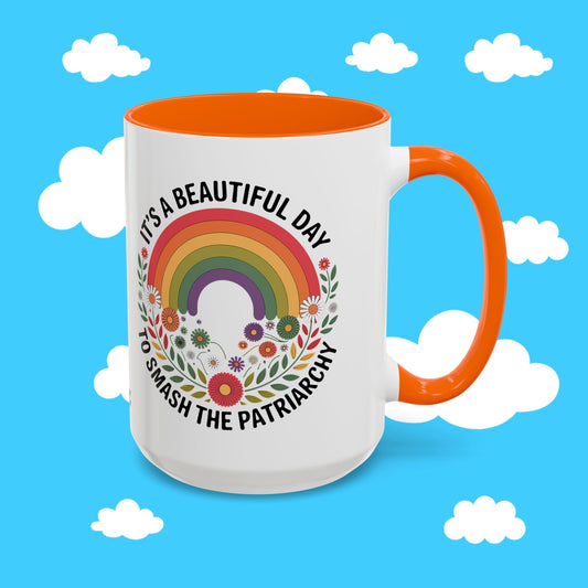 smash the patriarchy mug - Resist Supply #