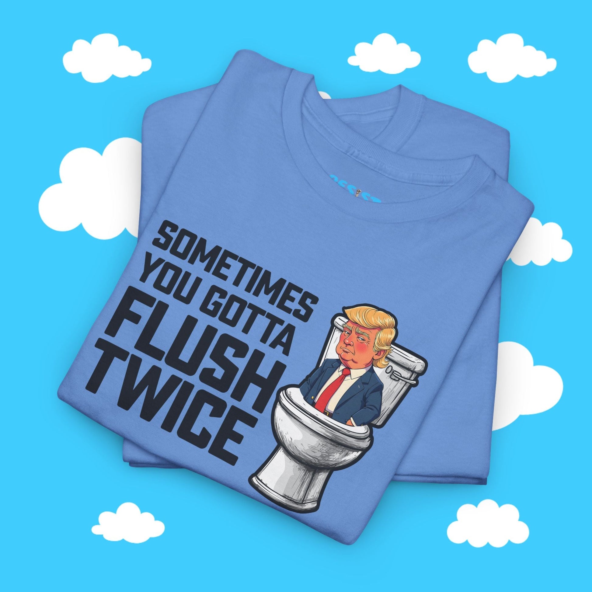 Sometimes You Gotta Flush Twice Tee - Resist Supply #
