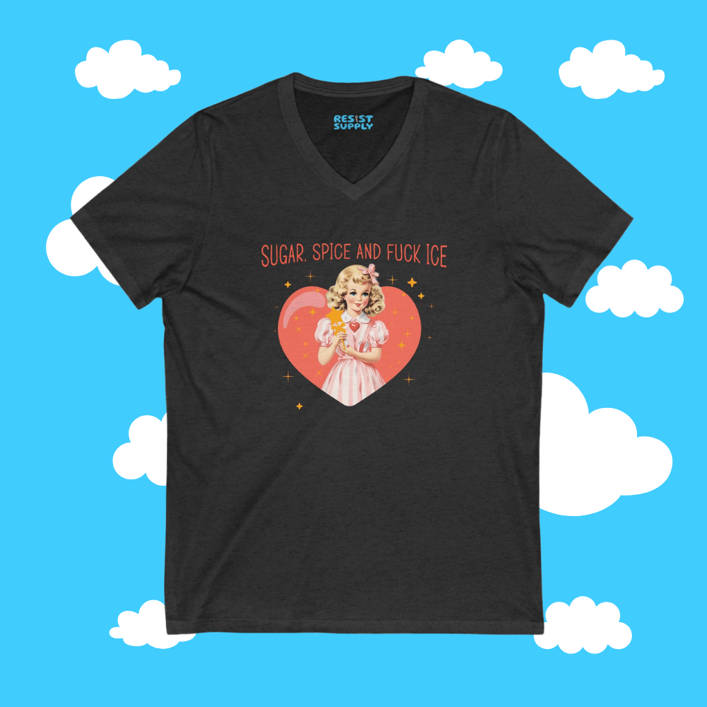 Sugar Spice V-Neck Tee - Resist Supply #
