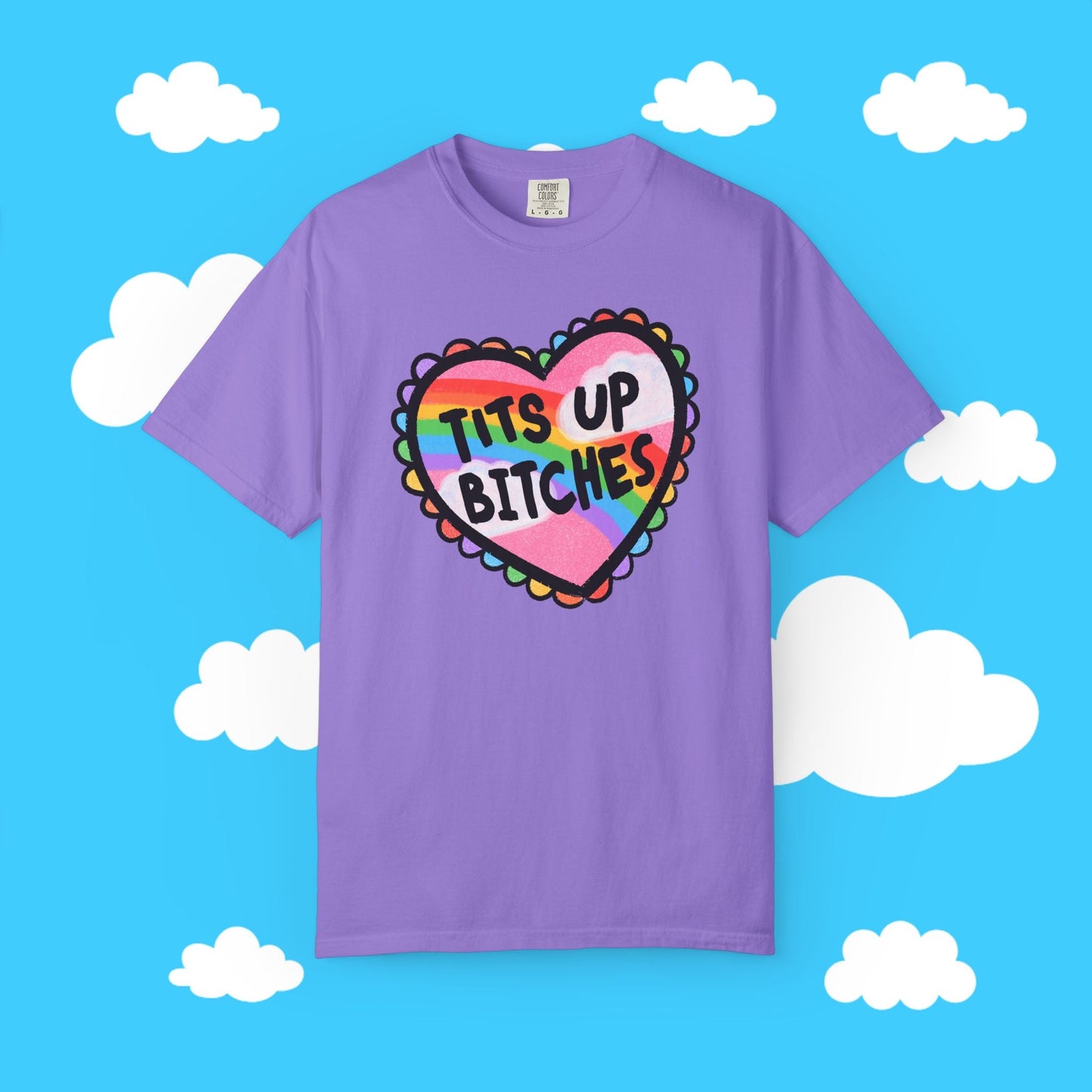 T*&@ Up bitches boxy tee - Resist Supply #
