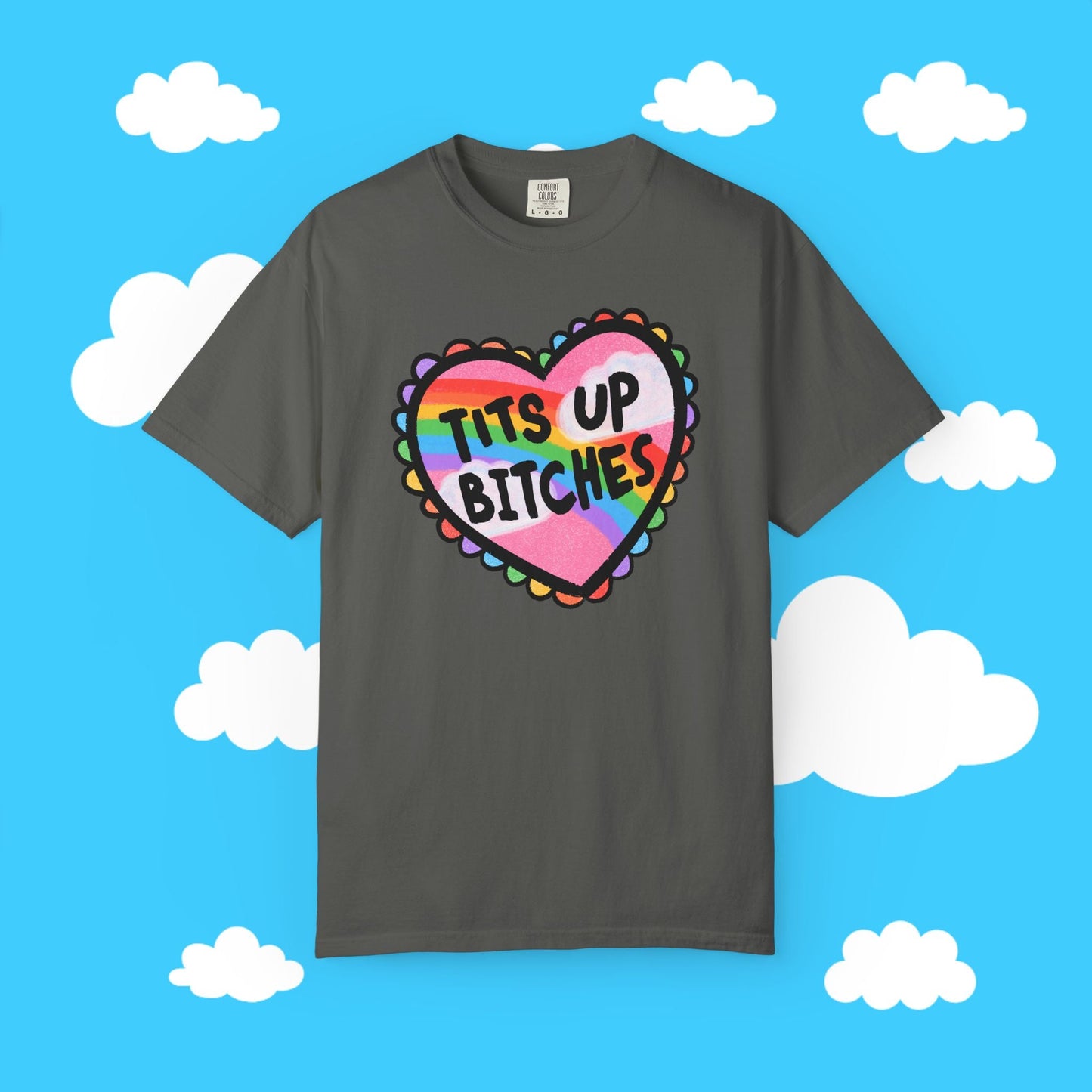 T*&@ Up bitches boxy tee - Resist Supply #