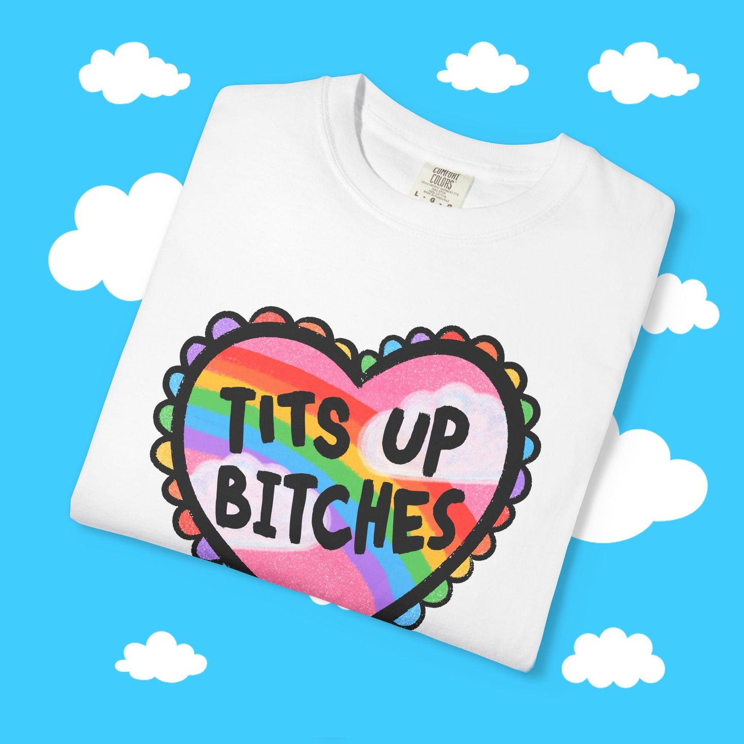 T*&@ Up bitches boxy tee - Resist Supply #