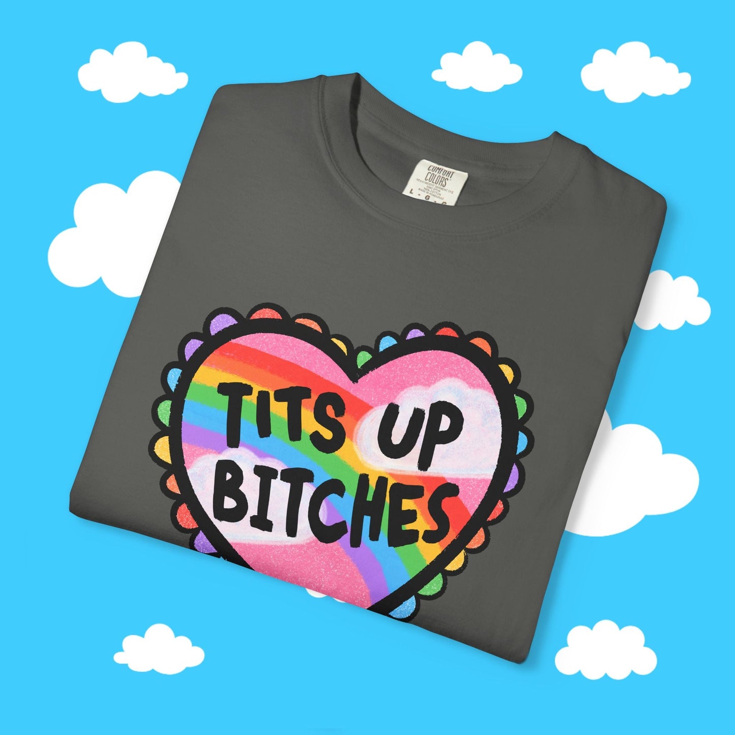 T*&@ Up bitches boxy tee - Resist Supply #