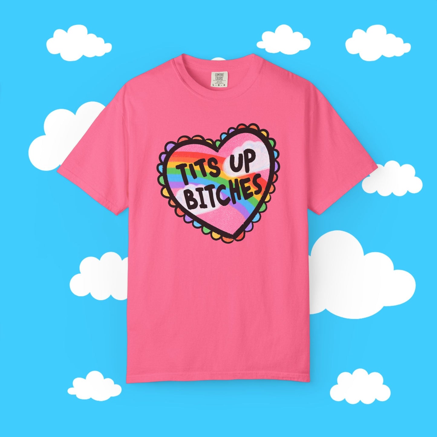 T*&@ Up bitches boxy tee - Resist Supply #