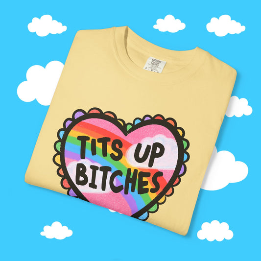 T*&@ Up bitches boxy tee - Resist Supply #