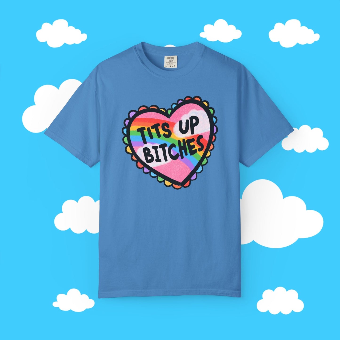 T*&@ Up bitches boxy tee - Resist Supply #