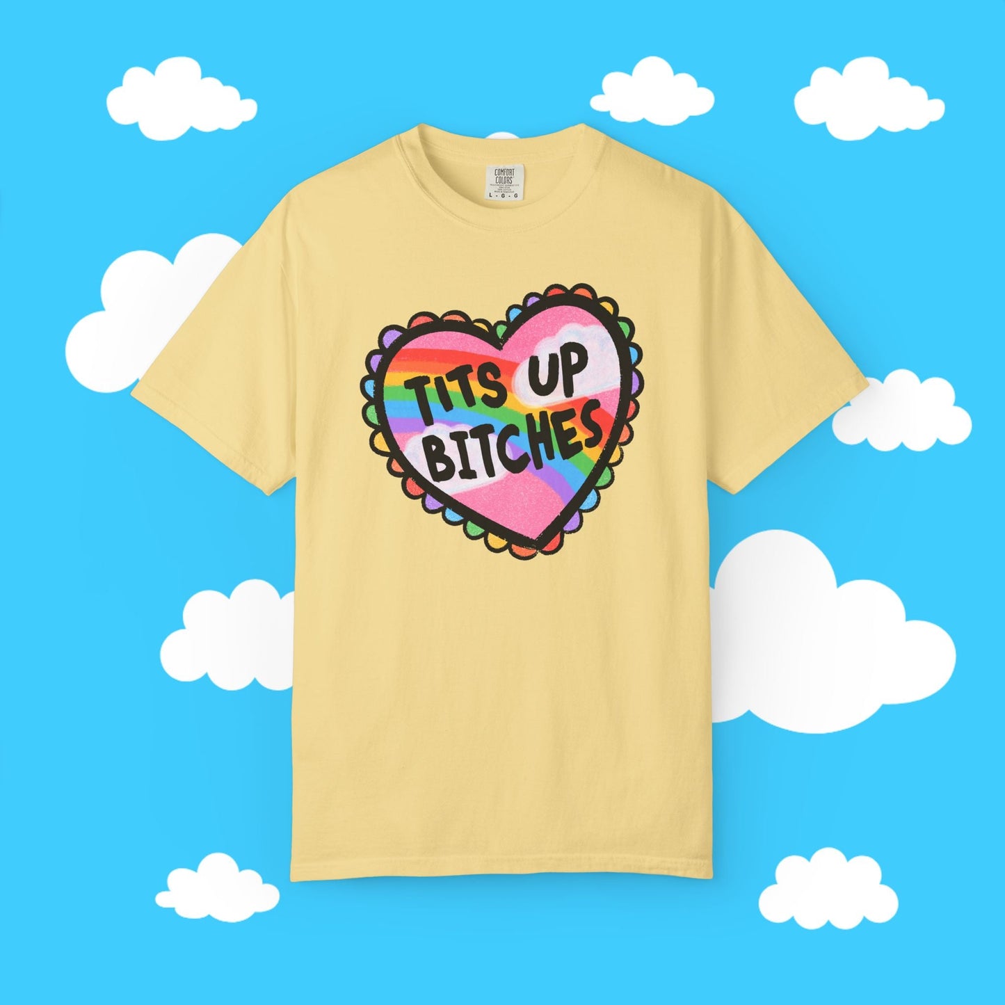 T*&@ Up bitches boxy tee - Resist Supply #