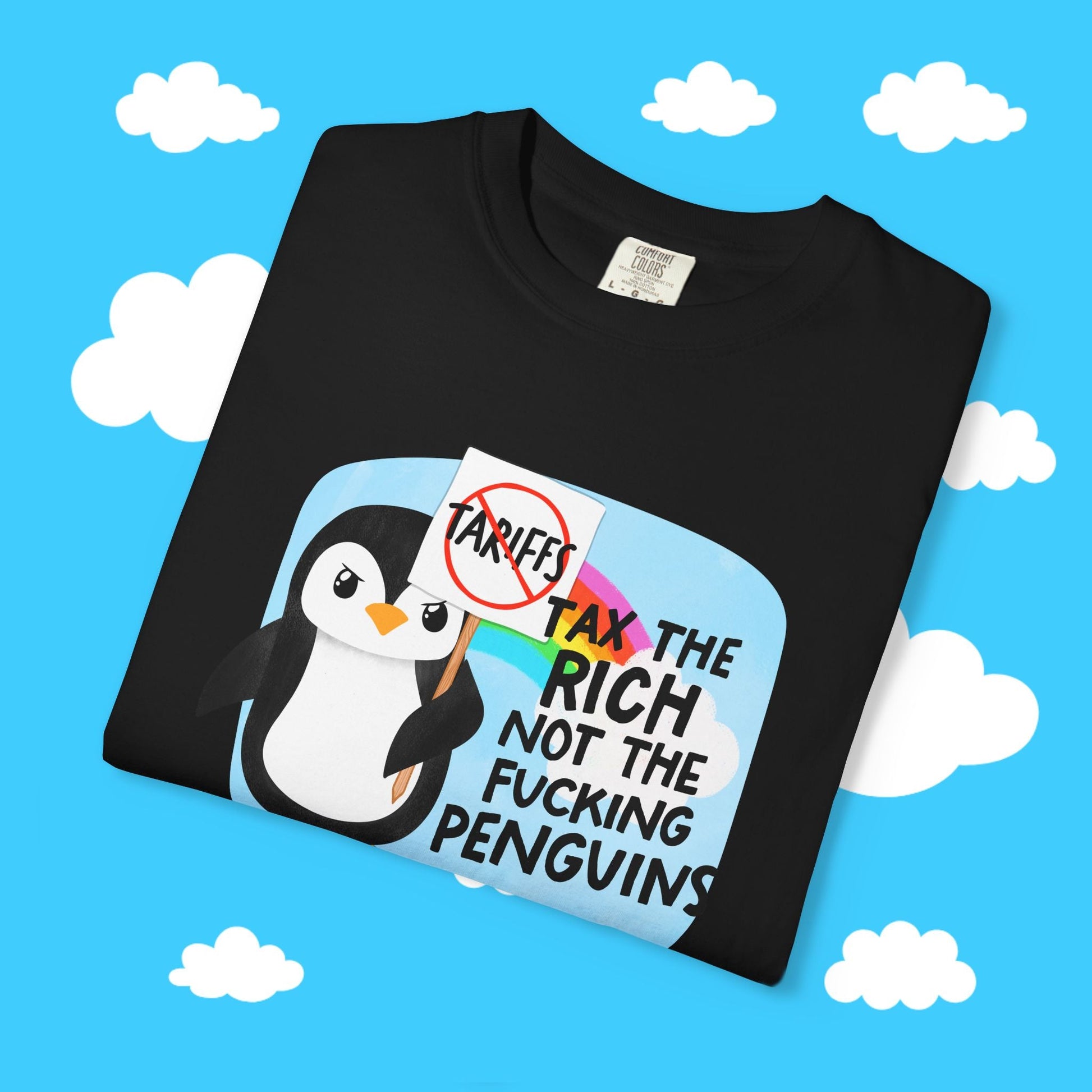 tax the rich not the penguins - Resist Supply #