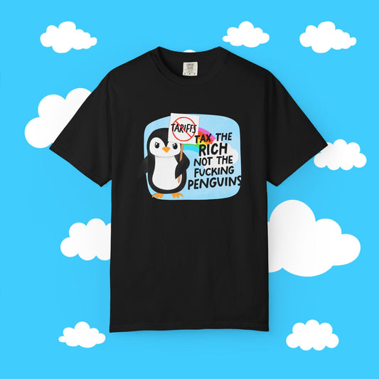 tax the rich not the penguins - Resist Supply #