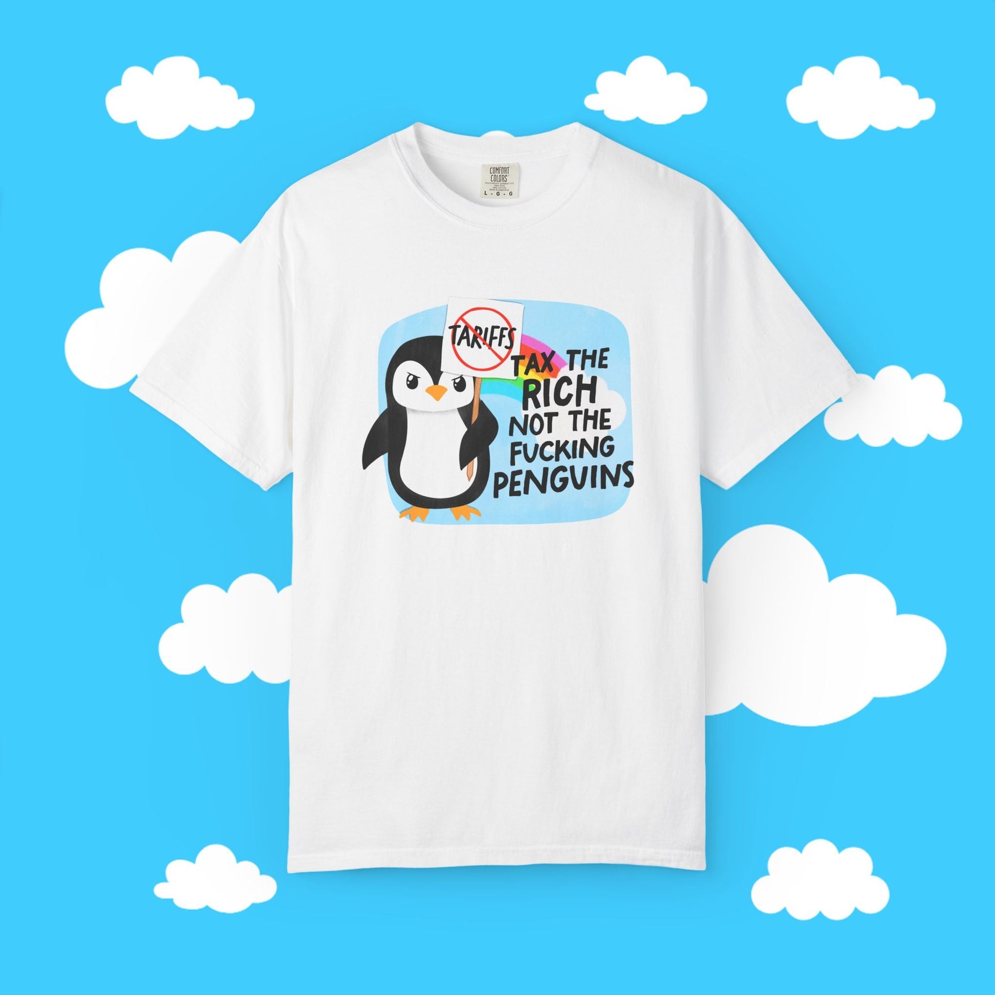 tax the rich not the penguins - Resist Supply #