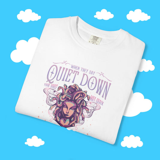 when they say quiet down speak louder - Resist Supply #