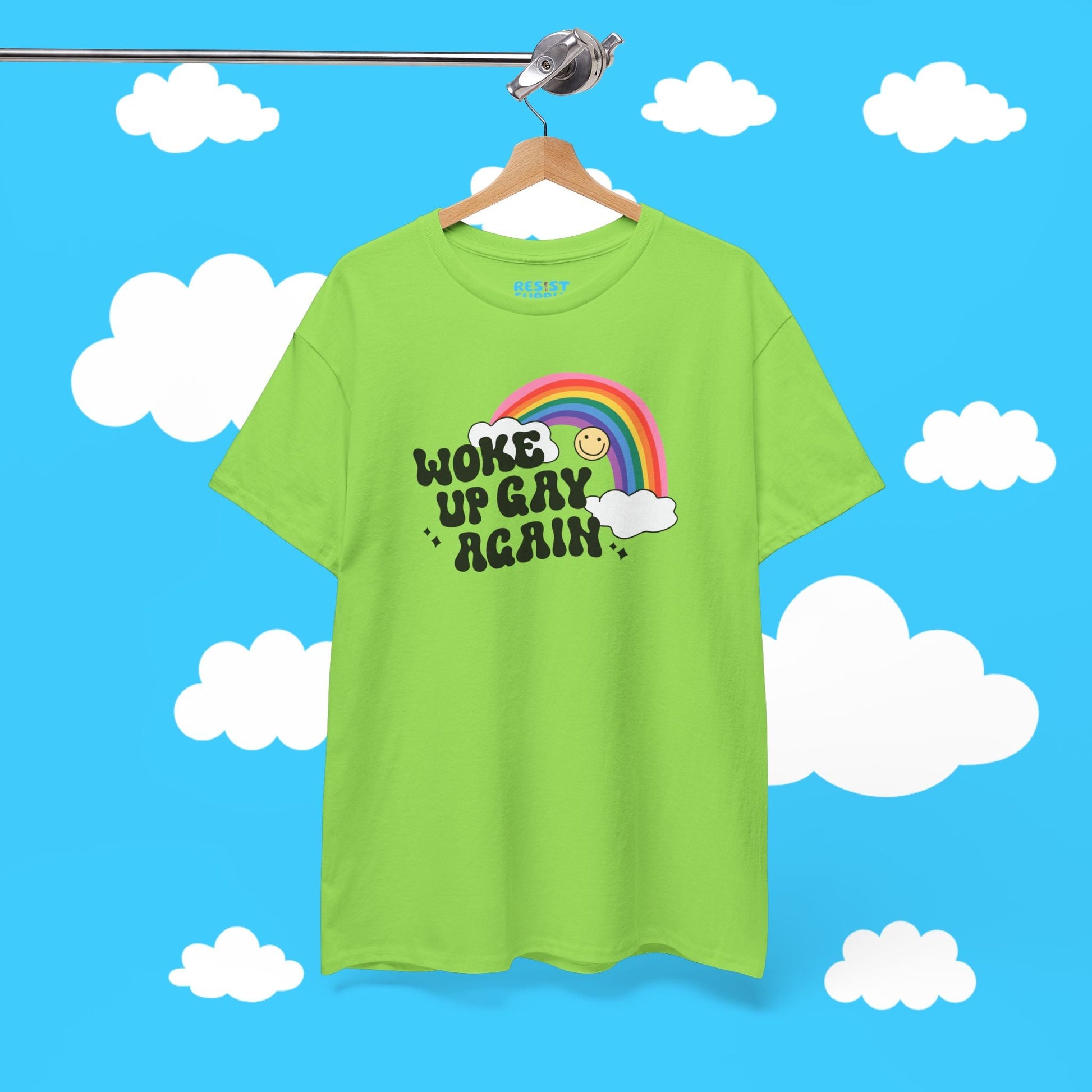 Woke Up Gay Again Tee - Resist Supply #