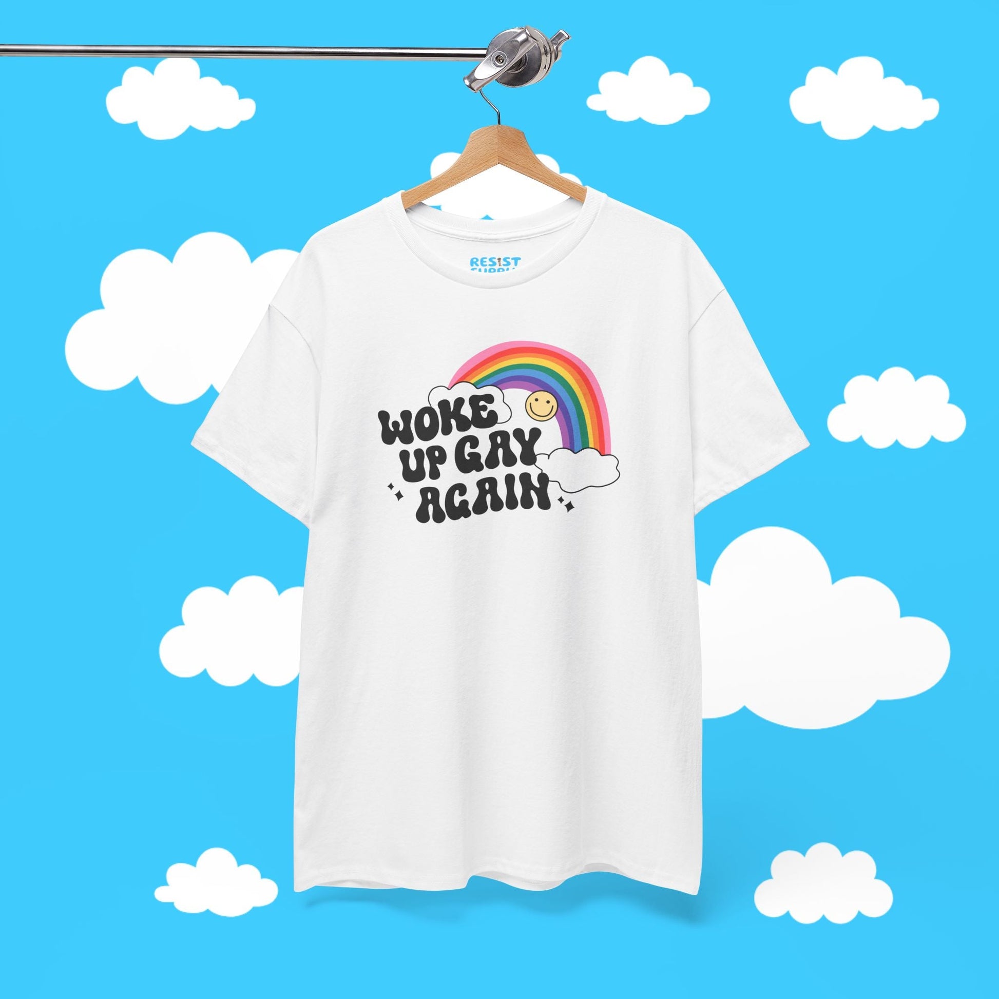 Woke Up Gay Again Tee - Resist Supply #
