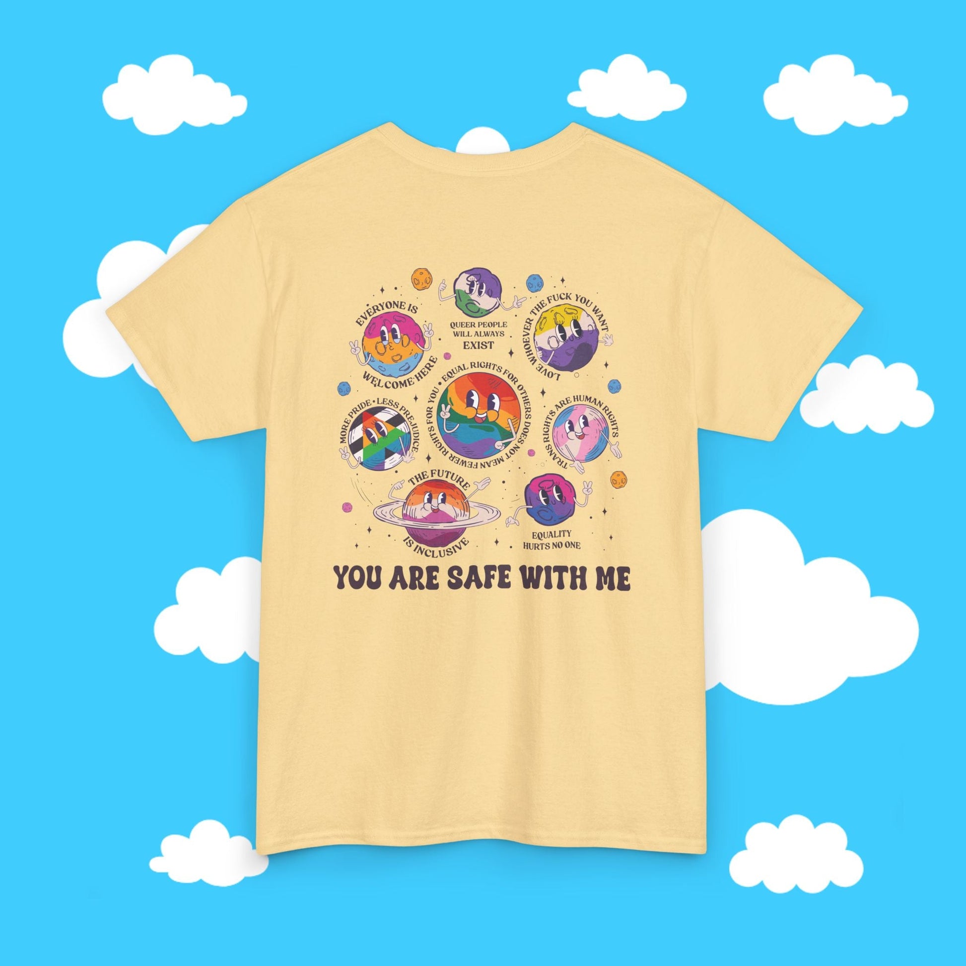 You Are Safe With Me Tee - Resist Supply #