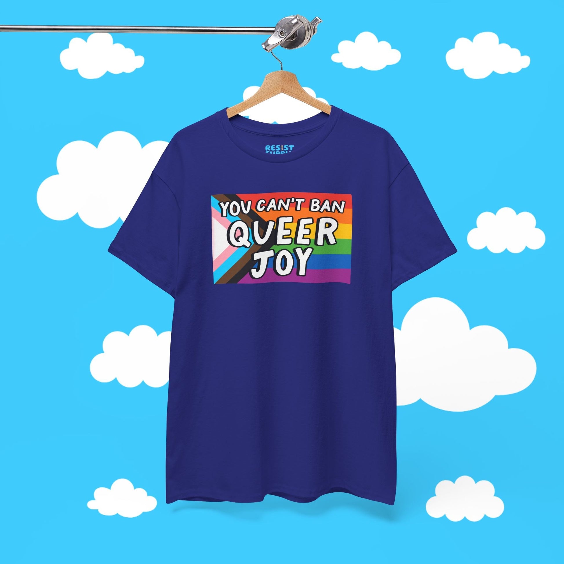 You Can't Ban Queer Joy Tee - Resist Supply #