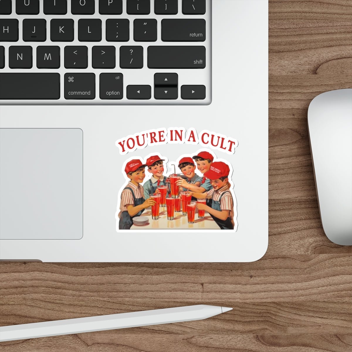 you're in a cult sticker - Resist Supply #