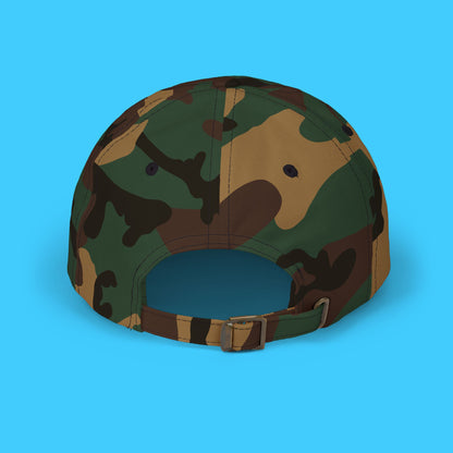 Immigrants Make America Great Camo Dad Cap