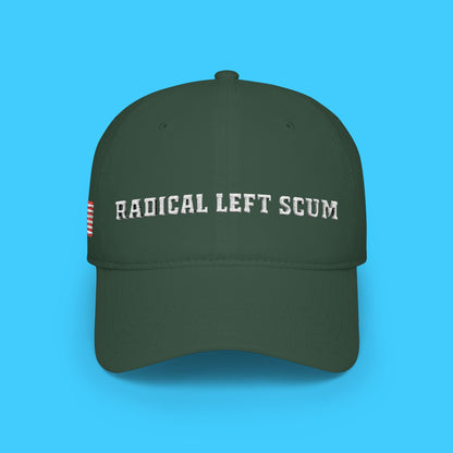 Radical Left Scum Embroidered Baseball Cap