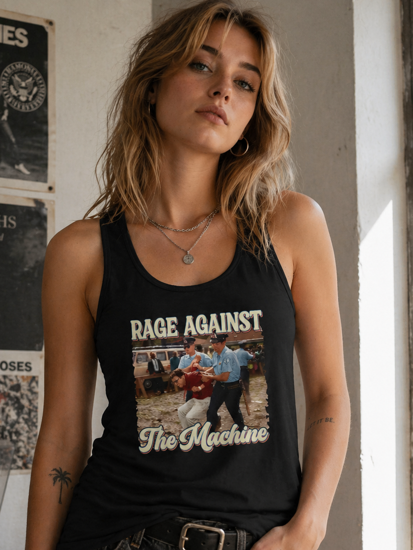 Rage Against The Machine Women's Ideal Racerback Tank