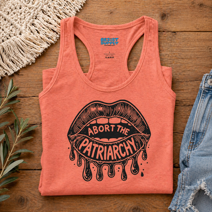 Abort the Patriarchy Racerback Tank