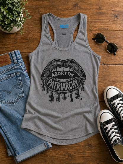Abort the Patriarchy Racerback Tank
