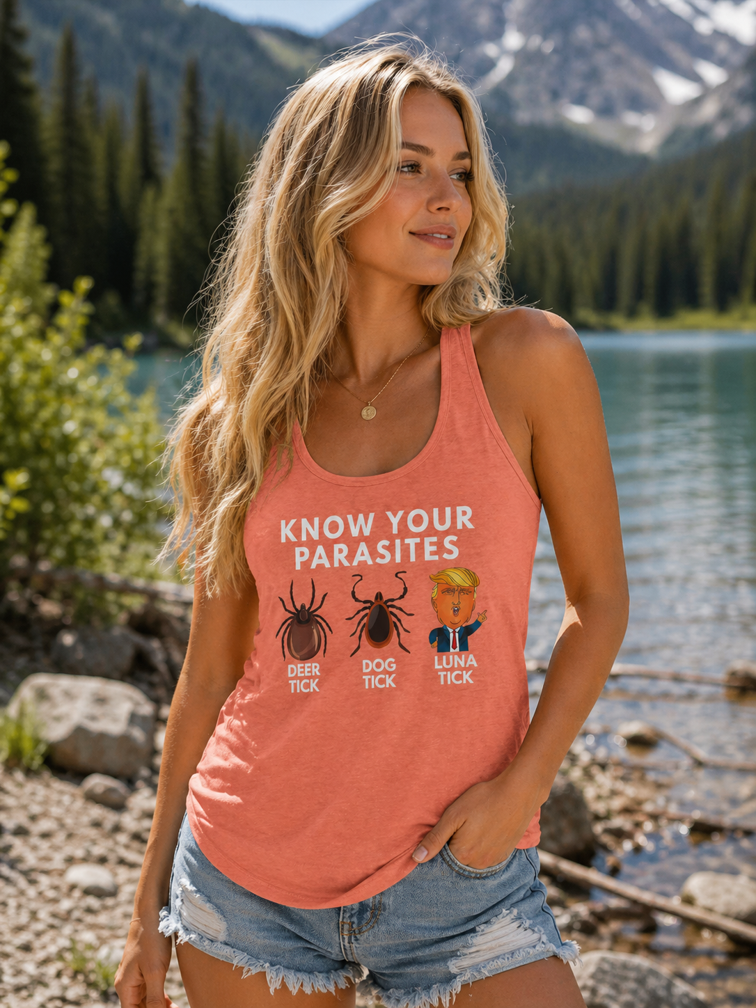 Know Your Parasites Racerback Tank