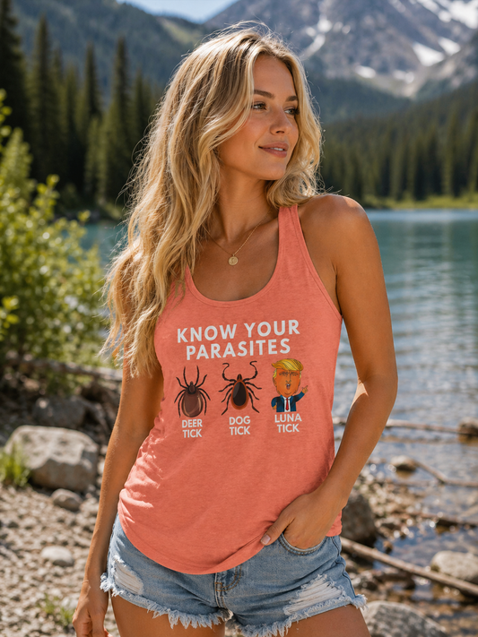 Know Your Parasites Racerback Tank