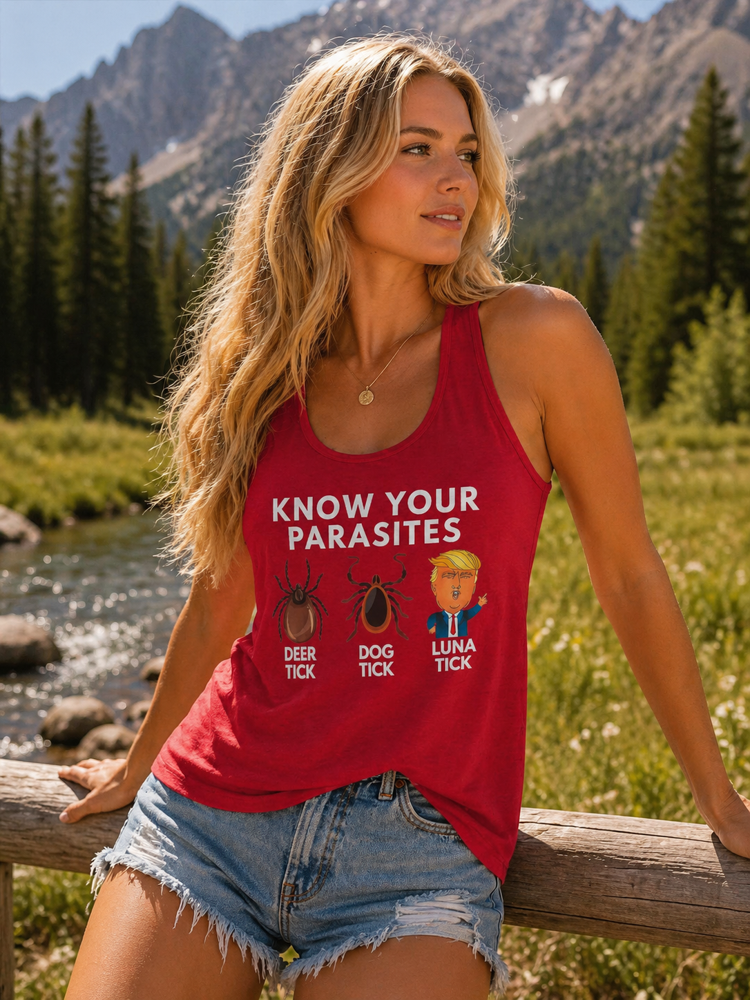 Know Your Parasites Racerback Tank