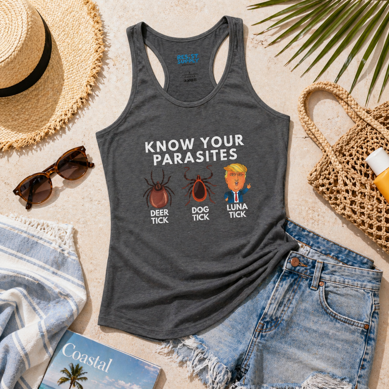 Know Your Parasites Racerback Tank