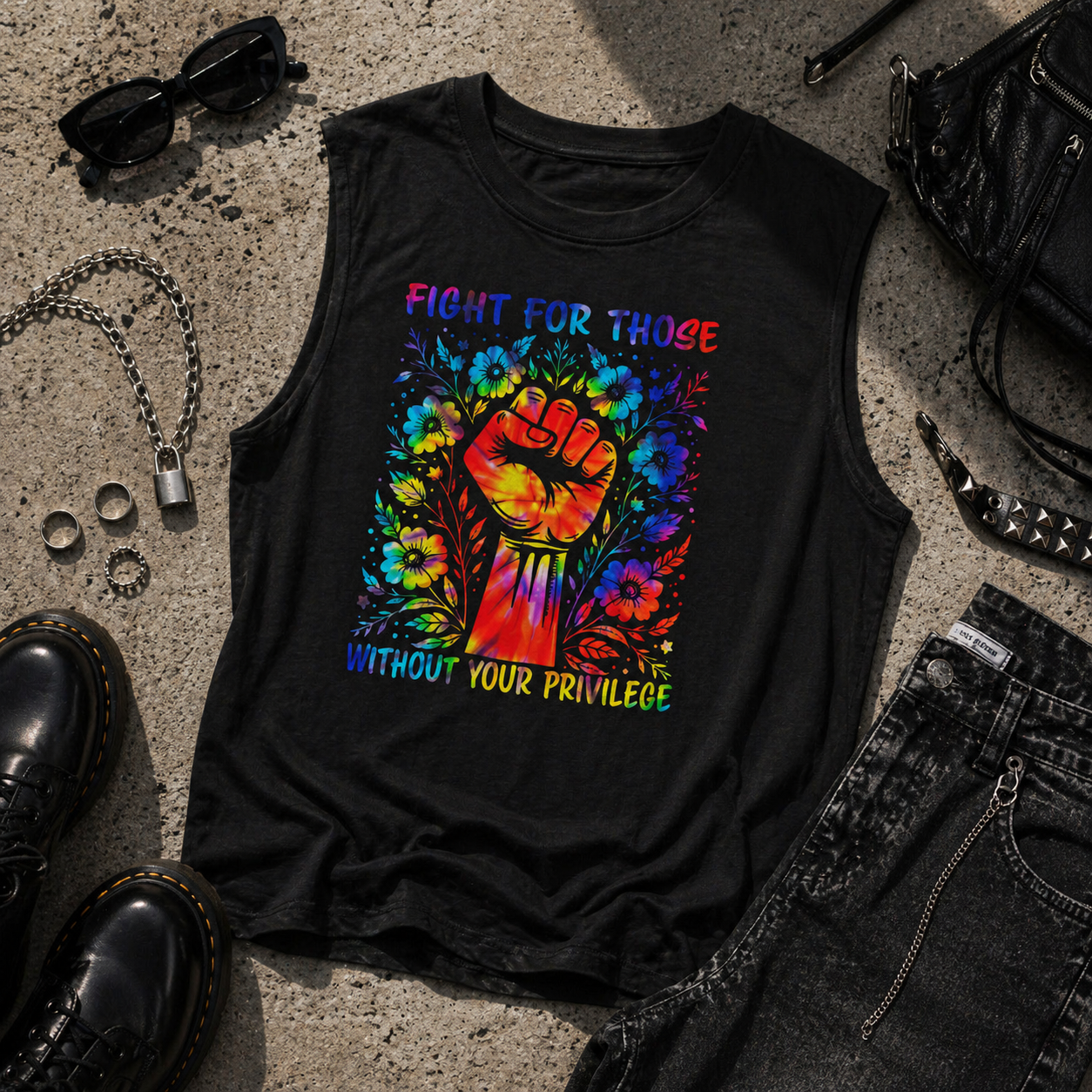 FIGHT FOR THOSE W/O YOUR PRIVILEGE TANK - Resist Supply