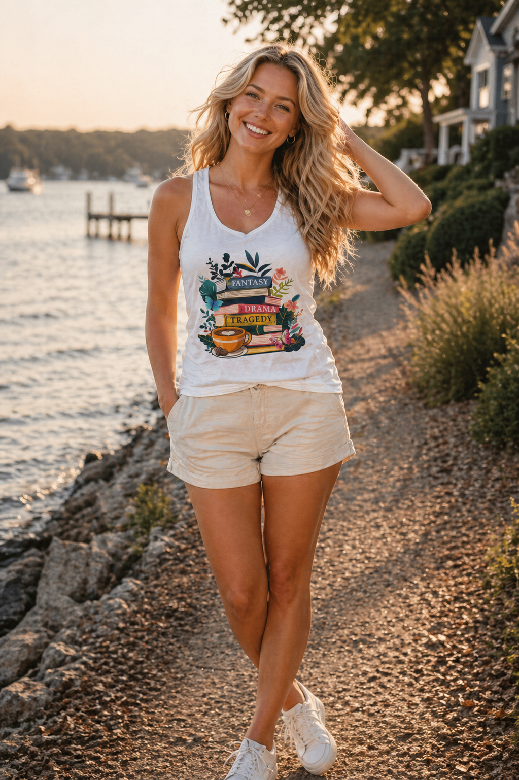 FANTASY DRAMA TRAGEDY (FDT) Racerback TANK