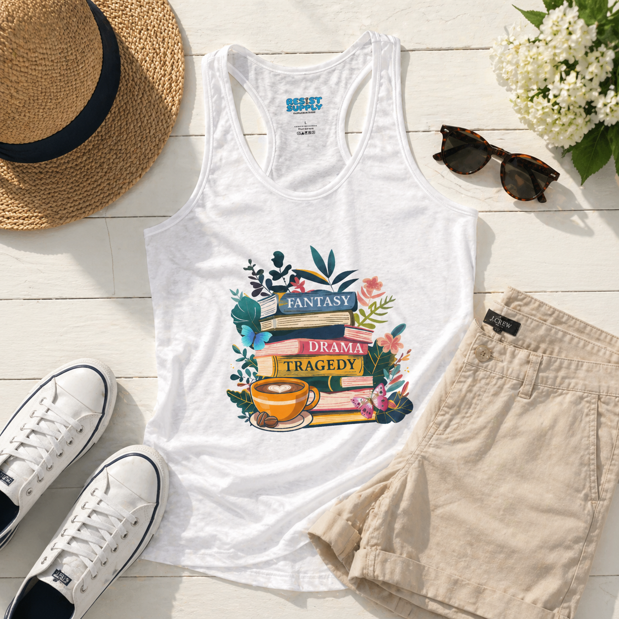 FANTASY DRAMA TRAGEDY (FDT) Racerback TANK