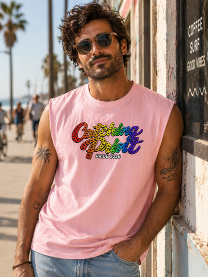 Catching Print - Pride Rainbow Muscle Tank Sleeveless Shirt