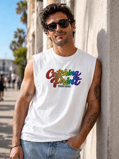 Catching Print - Pride Rainbow Muscle Tank Sleeveless Shirt