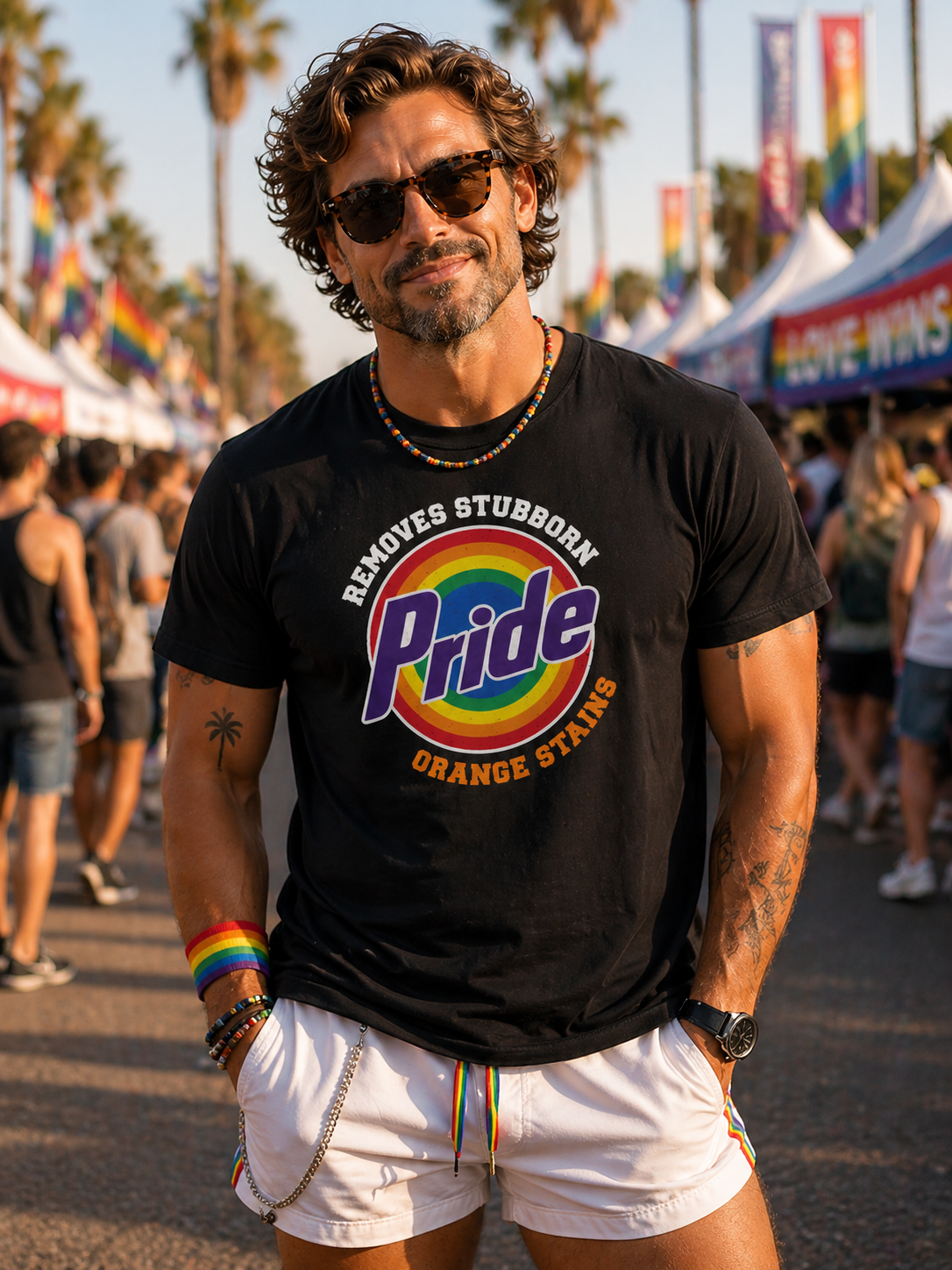 Pride Removes Stubborn Orange Stains T-Shirt