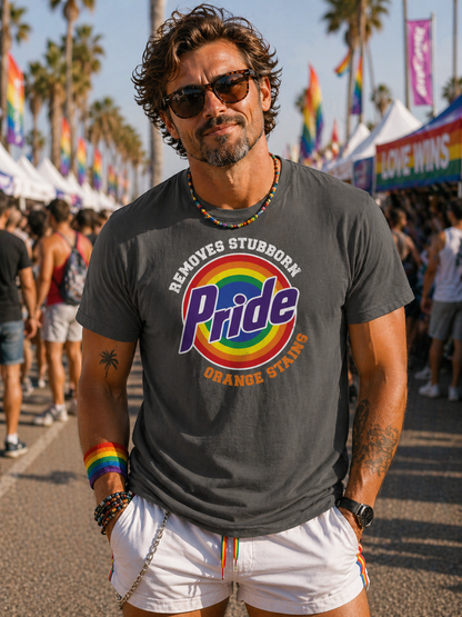 Pride Removes Stubborn Orange Stains T-Shirt