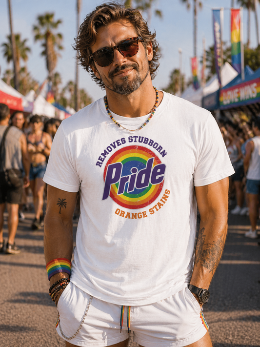 Pride Removes Stubborn Orange Stains T-Shirt