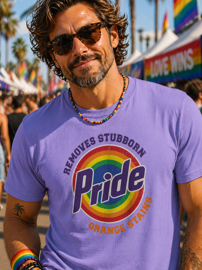 Pride Removes Stubborn Orange Stains T-Shirt