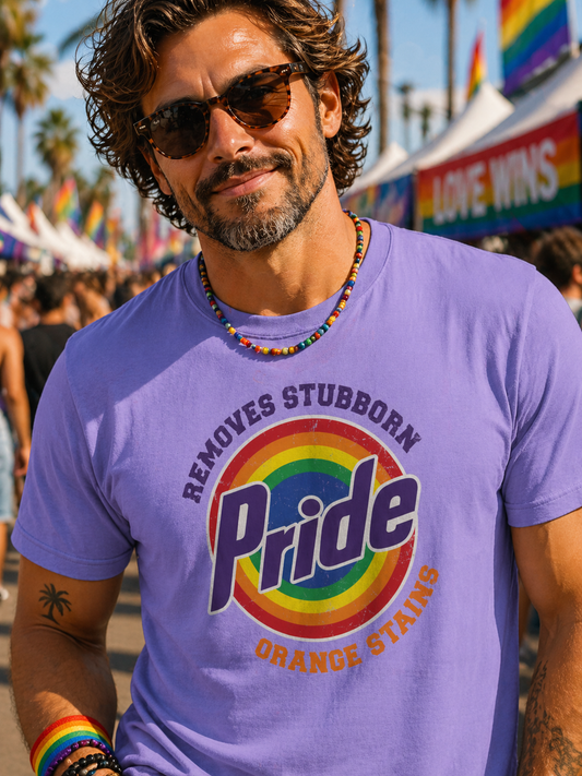 Pride Removes Stubborn Orange Stains T-Shirt