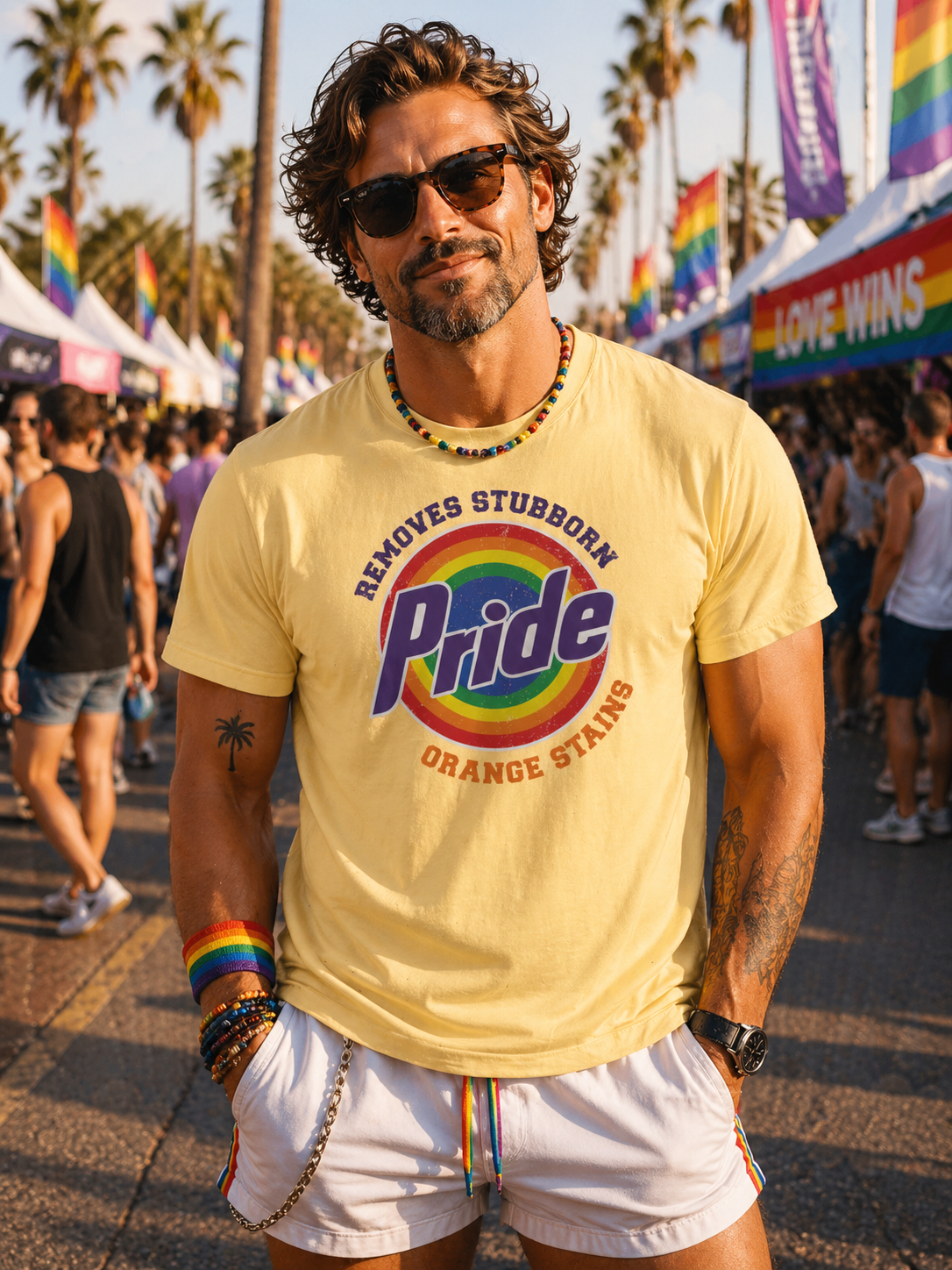 Pride Removes Stubborn Orange Stains T-Shirt