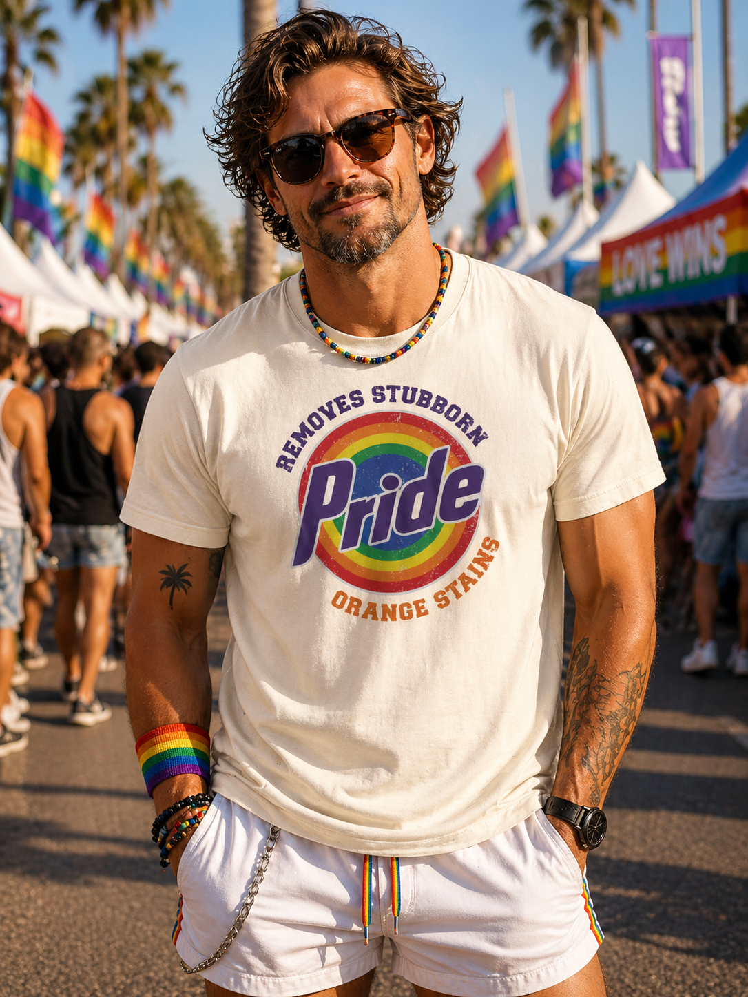Pride Removes Stubborn Orange Stains T-Shirt