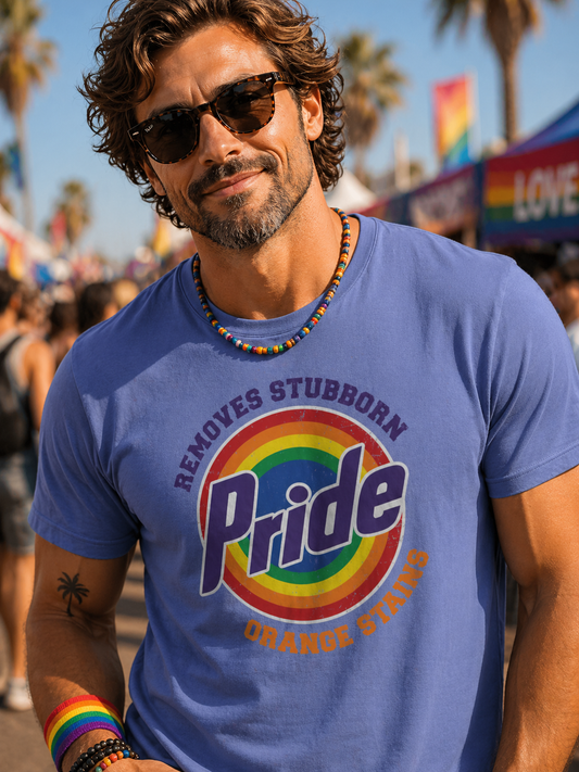 Pride Removes Stubborn Orange Stains T-Shirt