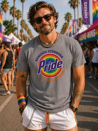 Pride Removes Stubborn Orange Stains T-Shirt
