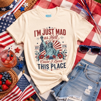Patriotic “I’m Just Mad as Hell” Graphic T-Shirt
