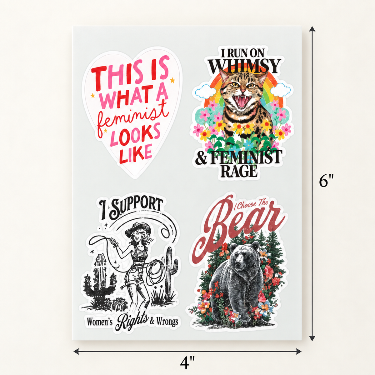 Feminist Sticker Sheets