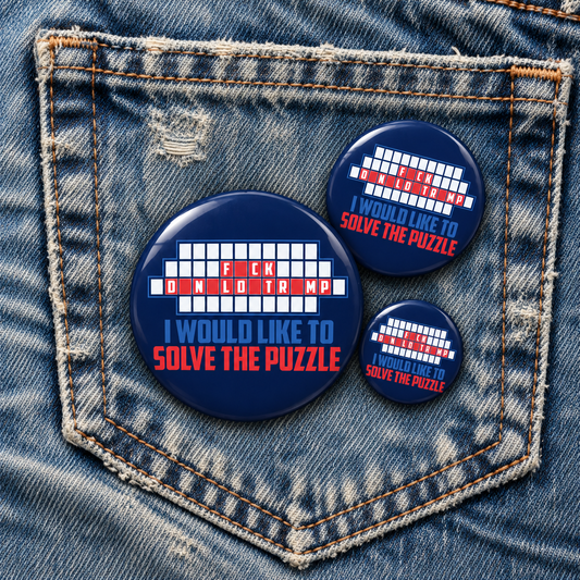 FDT Wheel of Fortune Pinback Button