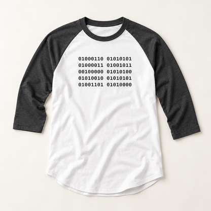 FDT Binary Code Raglan T-Shirt